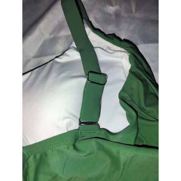 NWT Laphee Rose Tummy Control Size XL One Piece  Green Beach Adjustable Straps - Picture 5 of 5